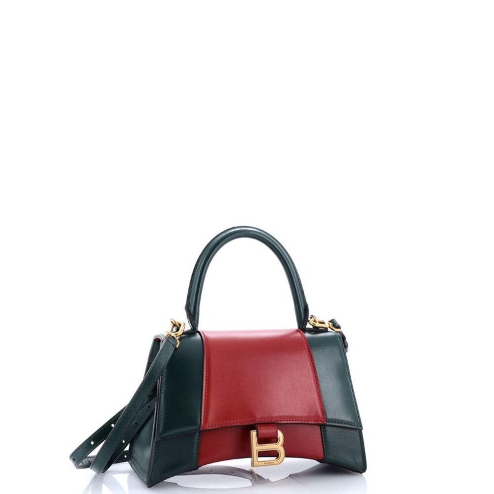 Gucci x Balenciaga The Hacker Project Hourglass Top Handle Bag Leather Small - Picture 2 of 6